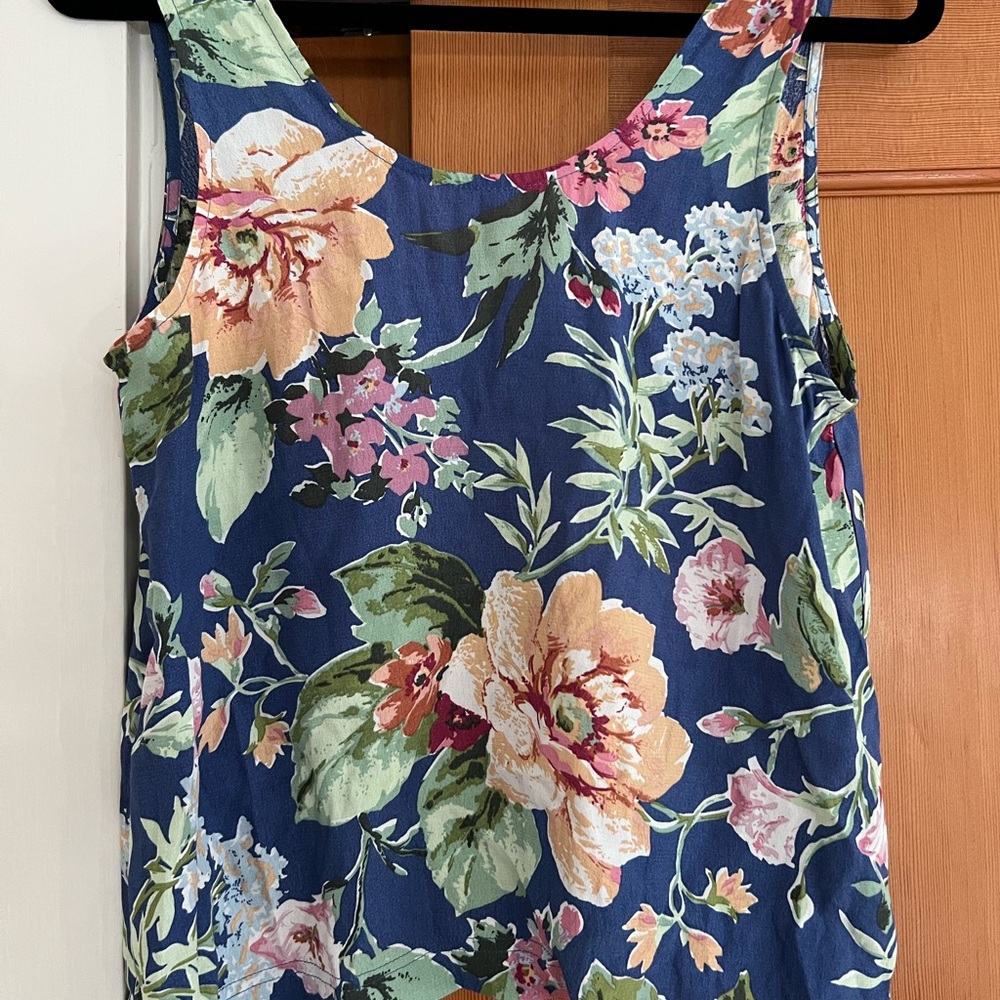 Floral Sleeveless Top
